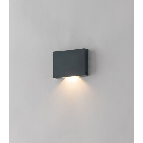 Segnapassi STEPLIGHT nero in termoplastica 1,5 W 4000K (luce naturale)IP65 ermetico e resistente all'acqua, adatto ad ambienti esterni