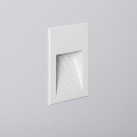 Segnapasso LED 5W da Incasso a Parete Bianco Goethe Bianco Naturale  4000K