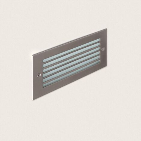 Segnapasso LED 9W INcasso a Parete Pared Nero Drive 3000K Bianco Caldo