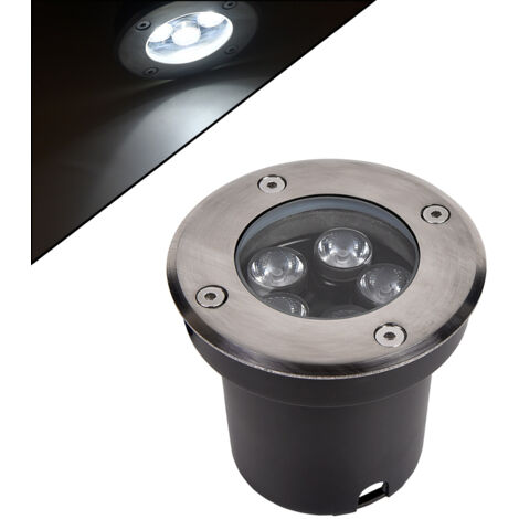 SEGNAPASSO LED CALPESTABILE DA INCASSO 5W LUCE FREDDA 6500K - EFFICIENTE ROBUSTO E IDEALE PER ESTERNI