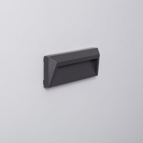 Segnapasso LED da Superficie Chester IP65 1.5W Grigio Bianco Naturale 4000K 33 mm
