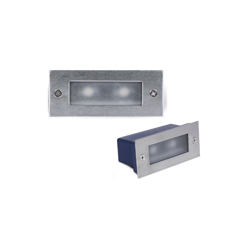 Image of Wisdom - Segnapasso led rettangolare 2w180 lm luce calda 3000K Xc-C9026 luce calda