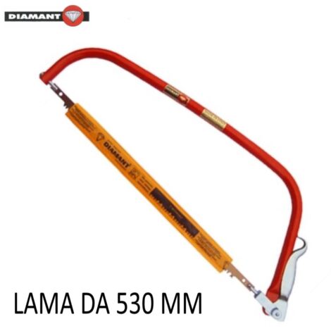 SEGONCINO LEGNO CON LAMA A CASTELLO DA 530 MM
