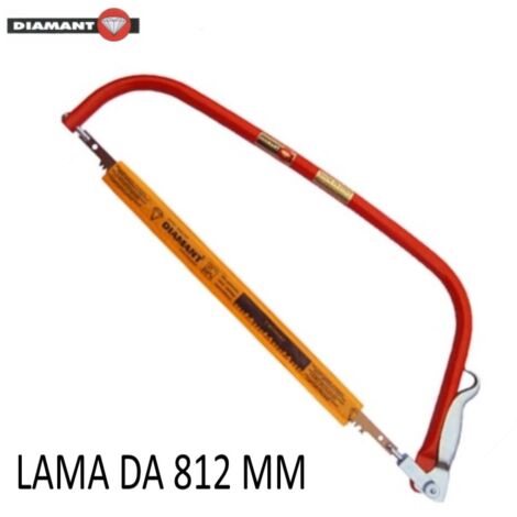 SEGONCINO LEGNO CON LAMA A CASTELLO DA 812 MM