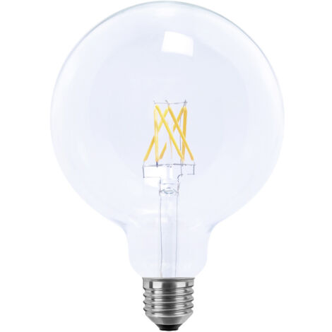 Segula 55685 LED CEE F (A - G) E27 forme de globe 6.5 W = 51 W blanc chaud (Ø x L) 125 mm x 180 mm 1