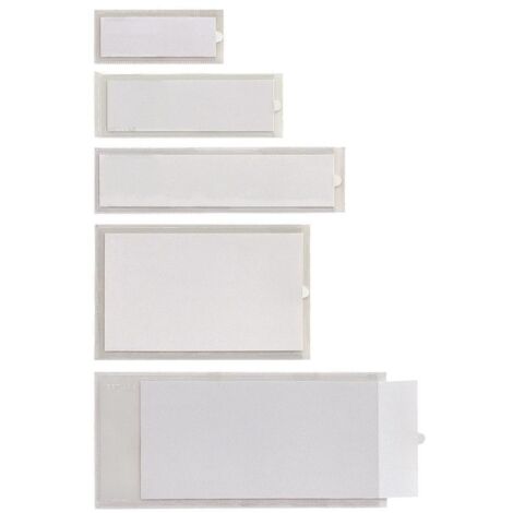SEI Rota 320414 porta biglietti Trasparente, Bianco A4