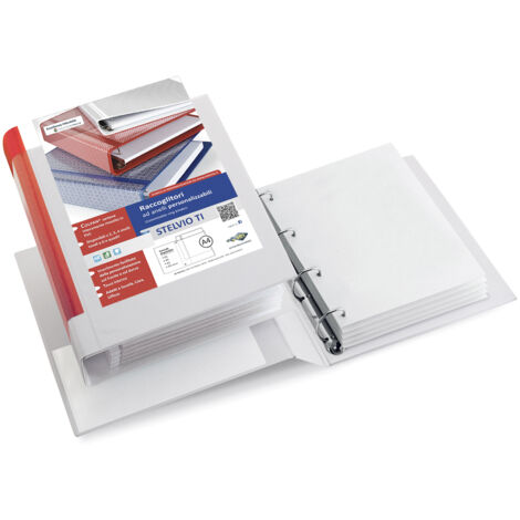SEI Rota 362551 raccoglitore ad anelli A3 Bianco