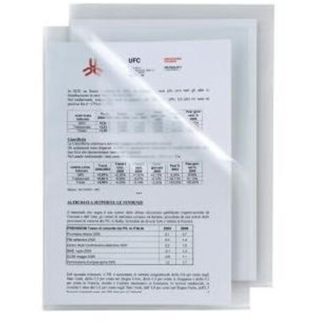 SEI Rota 662300 foglio di protezione 210 x 297 mm (A4) Polipropilene (PP) 600 pz