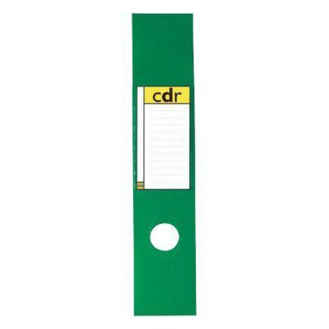 SEI Rota CDR etichetta autoadesiva Verde 10 pz