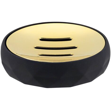 Seifenschale abs + rubber - schwarz - Tendance
