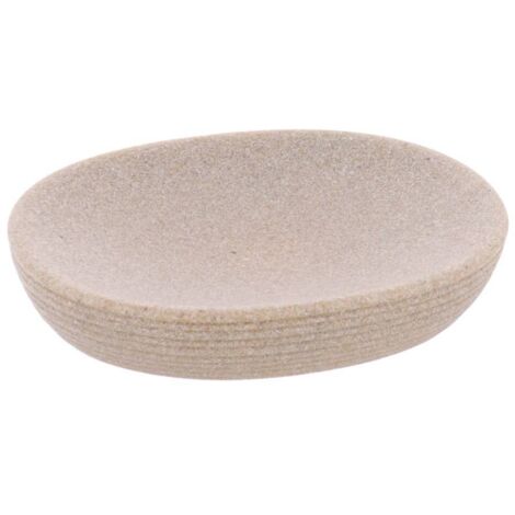 Seifenschale aus polyresin - beige - Tendance