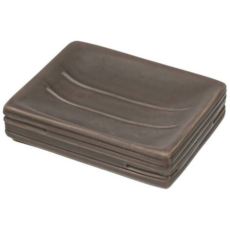 Seifenschale Badezimmer Keramik Grey Line Brik