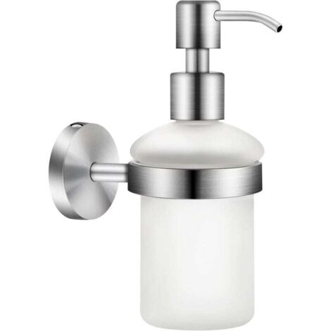 Seifenspender aus Edelstahl 304 zur Wandmontage, 200 ml, Duschgel, Shampoo, Handflasche, manueller Seifenspender