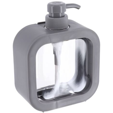 Seifenspender aus pe und pp 500ml - grau - Tendance