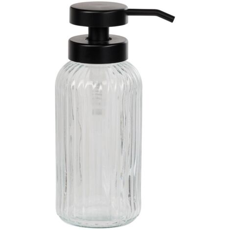 Seifenspender black edition klarglas 500ml - 5five