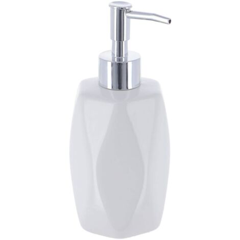Seifenspender in rautenform 330 ml - weiss - Tendance