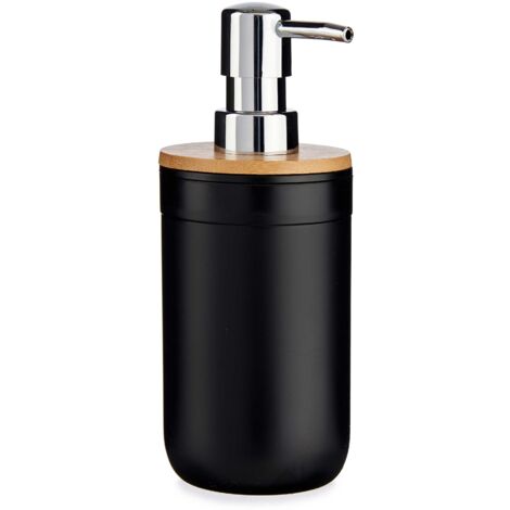 Seifenspender mit Bambusdeckel CLEAN, 350 ml