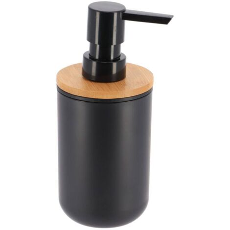 Seifenspender ps bambus 300 ml - schwarz bambus - Tendance