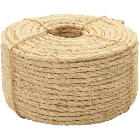 vidaXL Seil 100% Sisal Sisalseil Schnur Kratzbaum Tau Tauwerk mehrere Auswahl