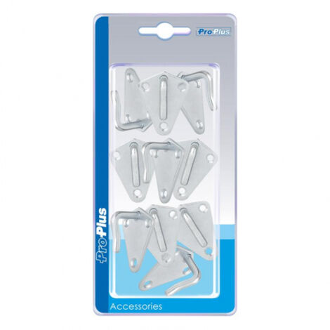 Seilhaken proplus Metall geschweißt 40x45mm 10er Pack