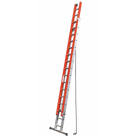 Seilzugleiter 2x14 Leitersprossen - Max. Länge 7.51m - SCA3051N/14V