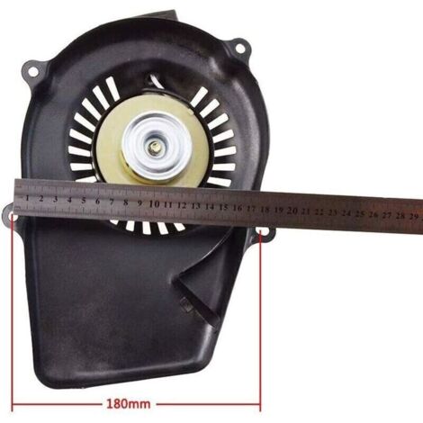 Seilzugstarter für Yamaha ET650 ET950 Rasenmäher, Seilzugmotor, schwarzer Generator