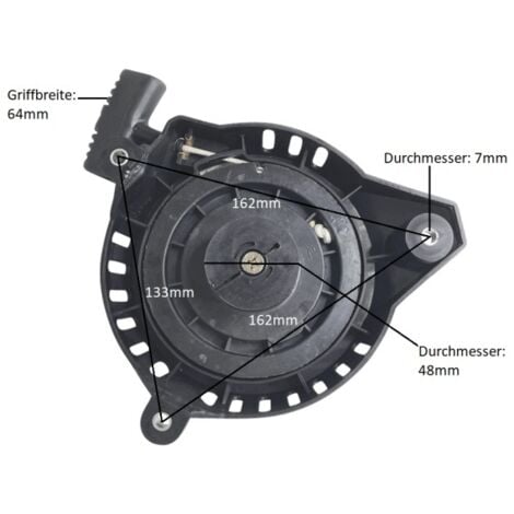 WOLPART Seilzugstarter Starter Anlasser Anwerfereinheit für Rasenmäher uvm...
