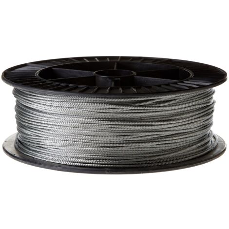 Seine et Lys Cordages 76330317 - Cavo in acciaio, lunghezza 175 m