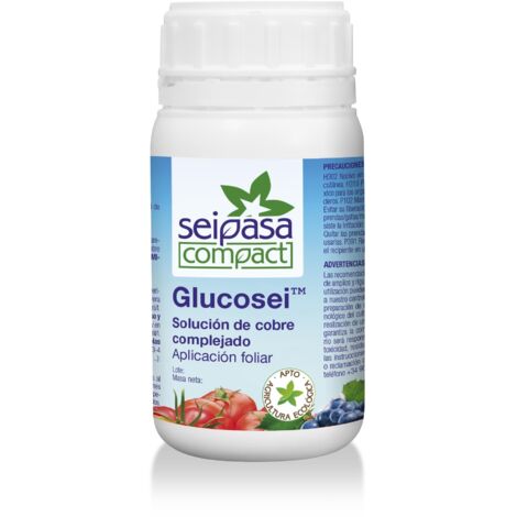 SEIPASA COMPACT Glucosei Sales Orgánicas de Cobre, 250 ml