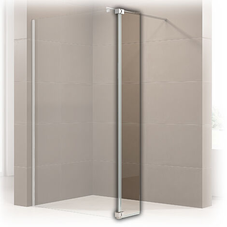 Seitenelement Bernstein Spritzschutz NT106 Walk-In Dusche Klarglas