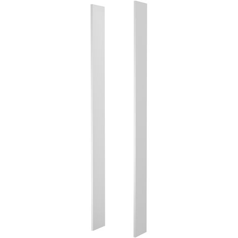 Seitenpaneel für Kleiderschrank OLMO-83 in weiß, B/H/T: ca. 22/216/2 cm