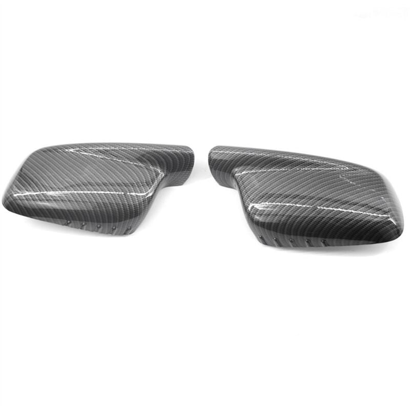 Image of Tlily - Kohlefaser-SeitenrüCkspiegelabdeckung für 3Er 7Er E46 E65 E66 E67 745I 750I 760Li 730Li