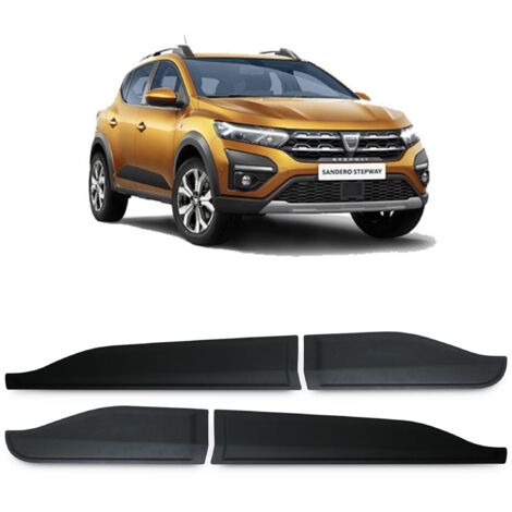 Seitentürschutzabdeckungen-Set, schwarz, für Dacia Duster ab Baujahr 2018