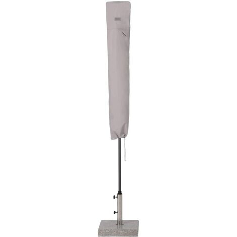 Sekey Housse de Protection pour Parasol Ø 2m, Gris clair