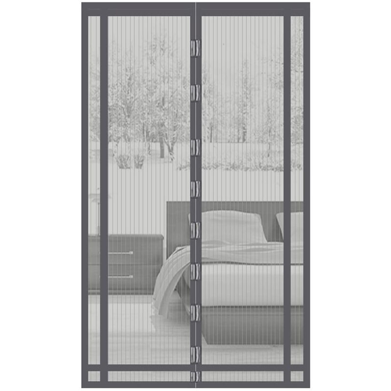 Fliegengitter Moskitonetz Insektenschutz für Tür Magnetverschlüsse