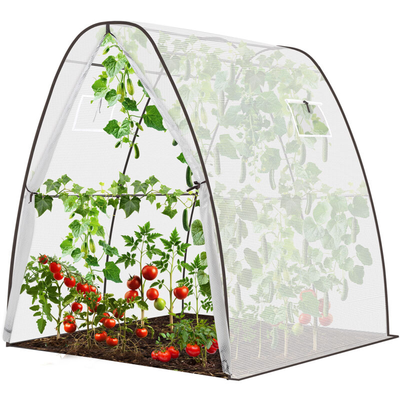 Sekey Tunnel de jardin adapté aux plantes, tomates, protection contre le gel. Couverture PE