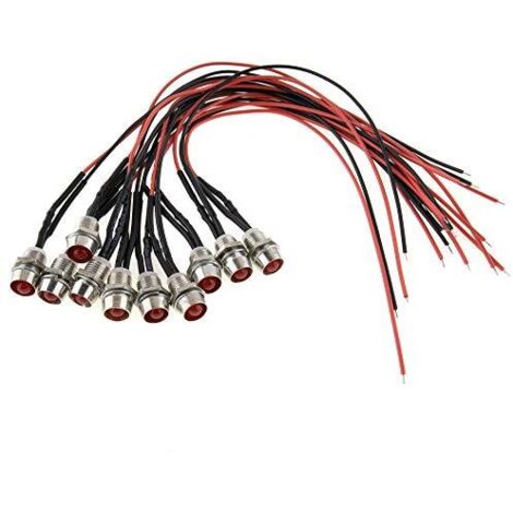 SeKi LED a vite – 24 V – rosso punto luce, cielo stellato avvitabile