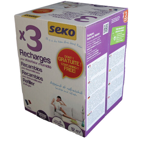 Seko 3 Recharg 350g Dont 1grat Lavand - Seko