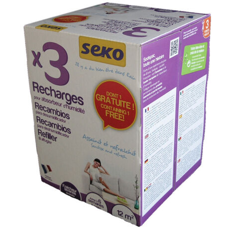 Seko 3 Ricariche 350g Lavanda 1grat - Seko