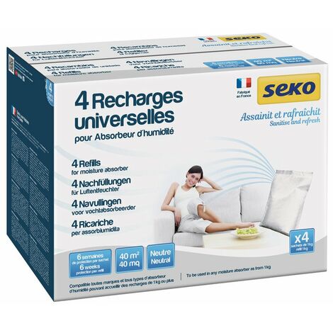 SEKO R3+1 LOT DE 4 RECHARGES GAINE DE 1 KG STOP 40 M2 211030010051