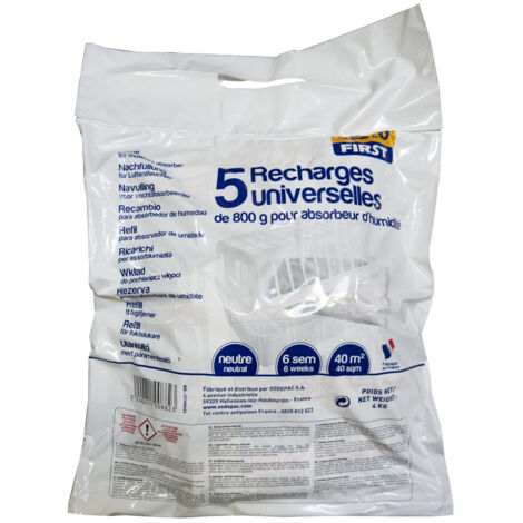 Sekofirst Lot De 5 Recharges 800gr - SEKOFIRST