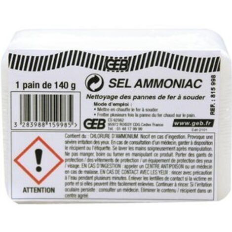 Sel Ammoniac Pain 140 Gr - Geb
