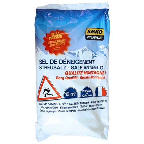 neige Grand sac de sel Rock Blanc 25 kg-Excellente qualité-ICE