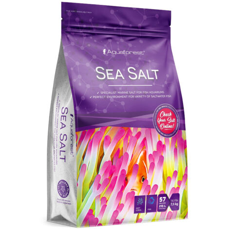 Sel de mer Aquaforest, sac de 7,5 kg
