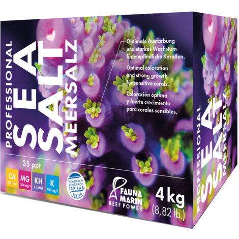 Sel de mer professionnel Fauna Marin 4 kg