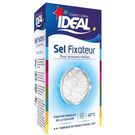 sel fixateur de teinture - 500 g - ideal