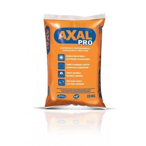 Sel pour adoucisseur eau sac 25kg AXAL PRO