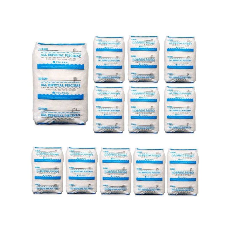 Centrocom - Traitement au sel - Sel pour électrolyse piscine - 12x25kg de