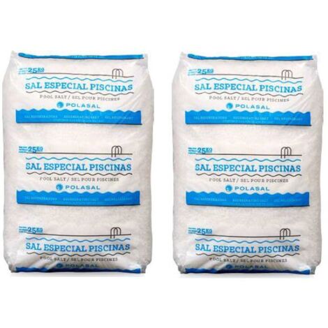 Sel pour électrolyse piscine – Pack de 2 x 25 kg – Traitement naturel et écologique – Pour piscines jusqu'à 160 m³ – Centrocom