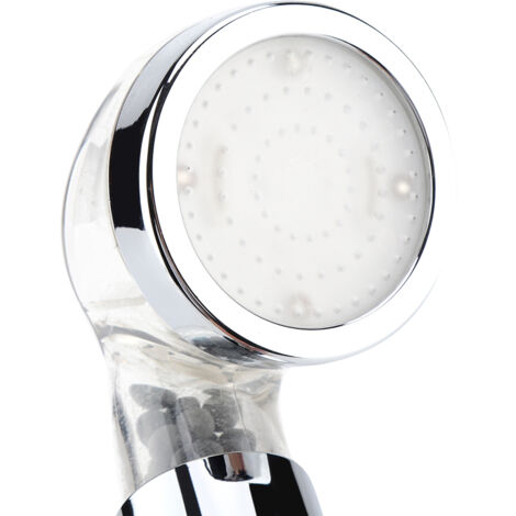 Selbstaufladender LED-Duschkopf – Mehrfarbig – Chrom-ABS – G 1/2 – Anionen